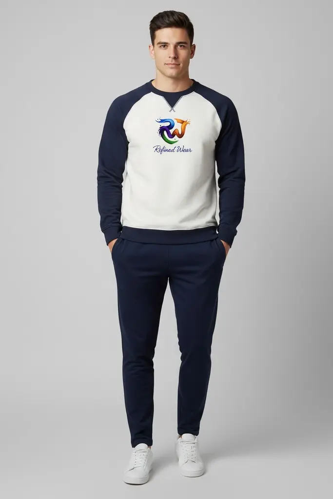 Refined Wear Mosaic Reglan Sweatshirt (S)